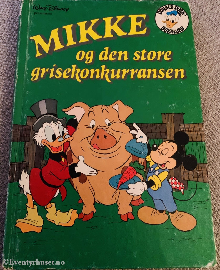 Donald Ducks Bokklubb. 1989. Mikke Og Den Store Grisekonkurransen. Fortelling