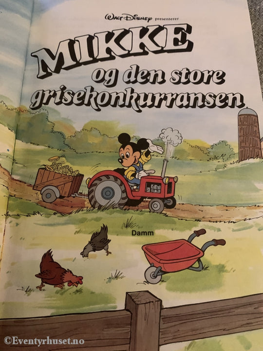 Donald Ducks Bokklubb. 1989. Mikke Og Den Store Grisekonkurransen. Fortelling