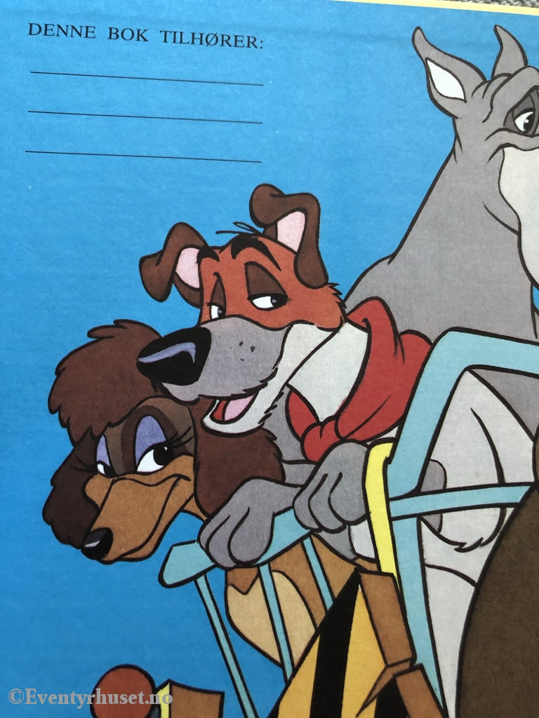 Donald Ducks Bokklubb. 1990. Oliver På Hundeutstilling. Fortelling