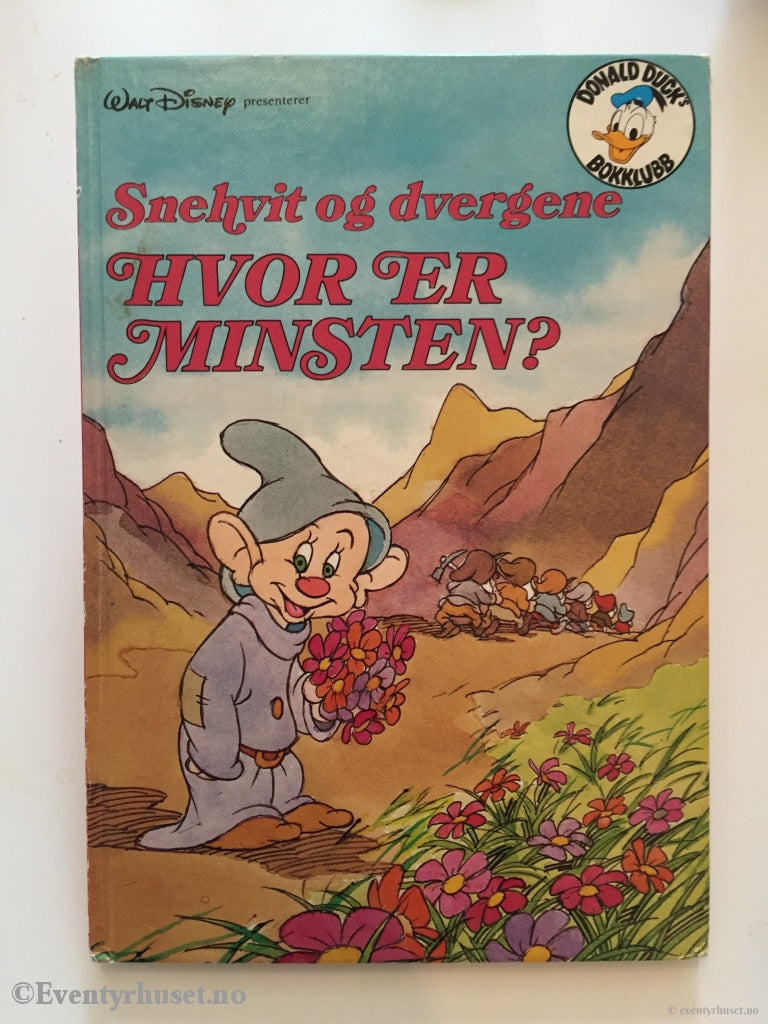 Donald Ducks Bokklubb. 1982. Snehvit Og Dvergene. Hvor Er Minsten Bokklubb
