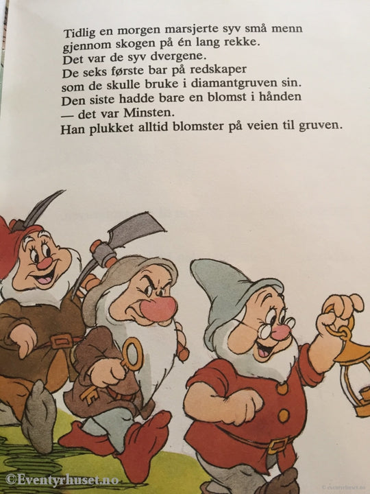 Donald Ducks Bokklubb. 1982. Snehvit Og Dvergene. Hvor Er Minsten Bokklubb