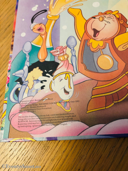 Donald Duck’s Bokklubb. 1992. Skjønnheten og udyret. Donald Duck’s Bokklubb