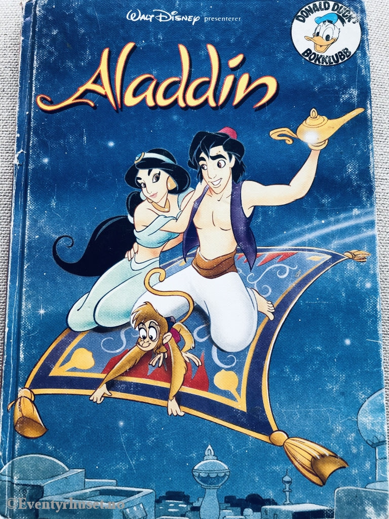Donald Ducks Bokklubb. 1993. Aladdin. Bokklubb