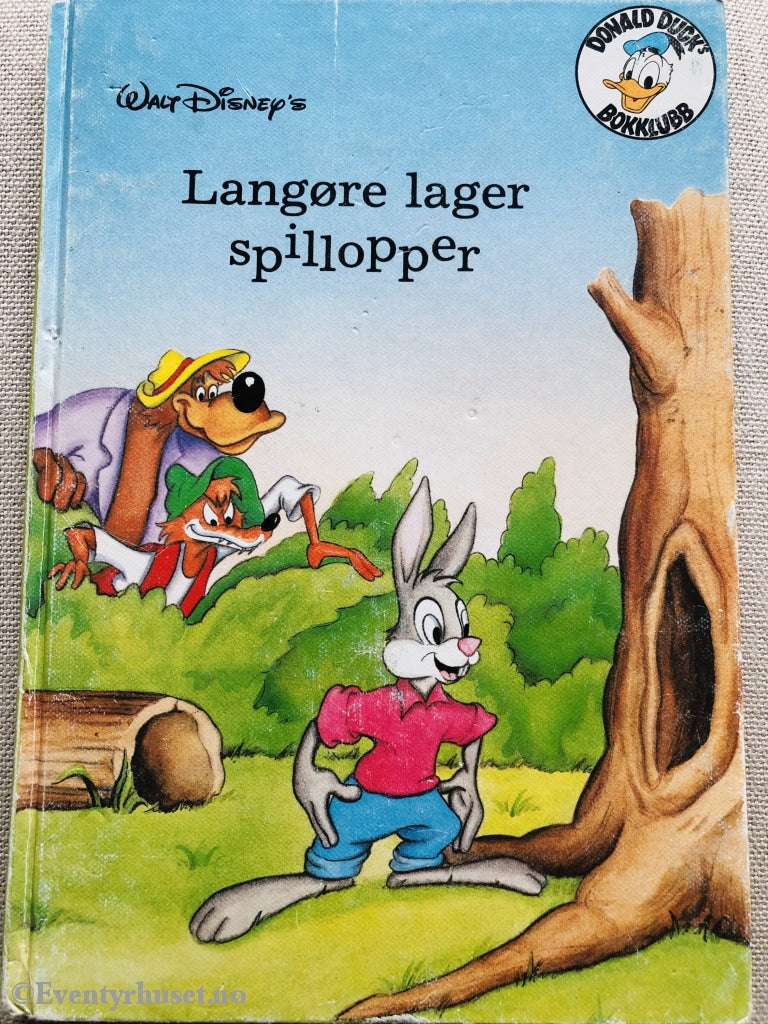 Donald Ducks Bokklubb. 1993. Langøre Lager Spillopper. Bokklubb