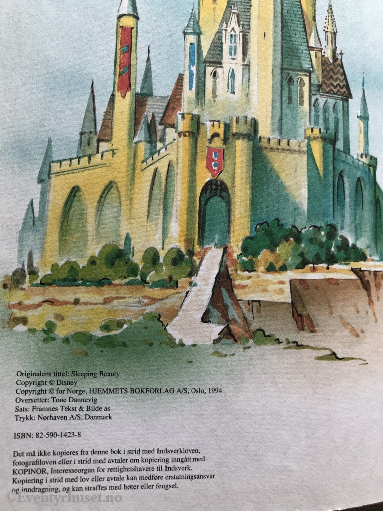 Donald Ducks Bokklubb. 1994. Tornerose. Bokklubb