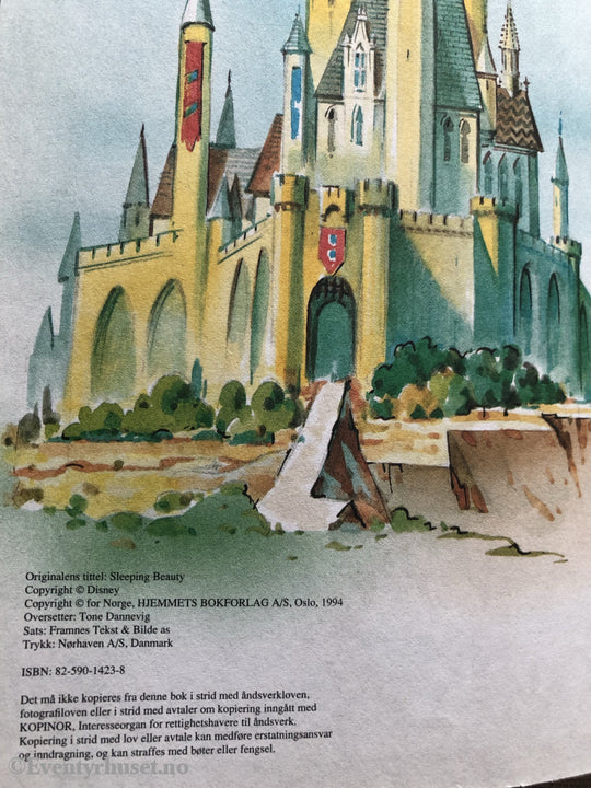 Donald Ducks Bokklubb. 1994. Tornerose. Bokklubb