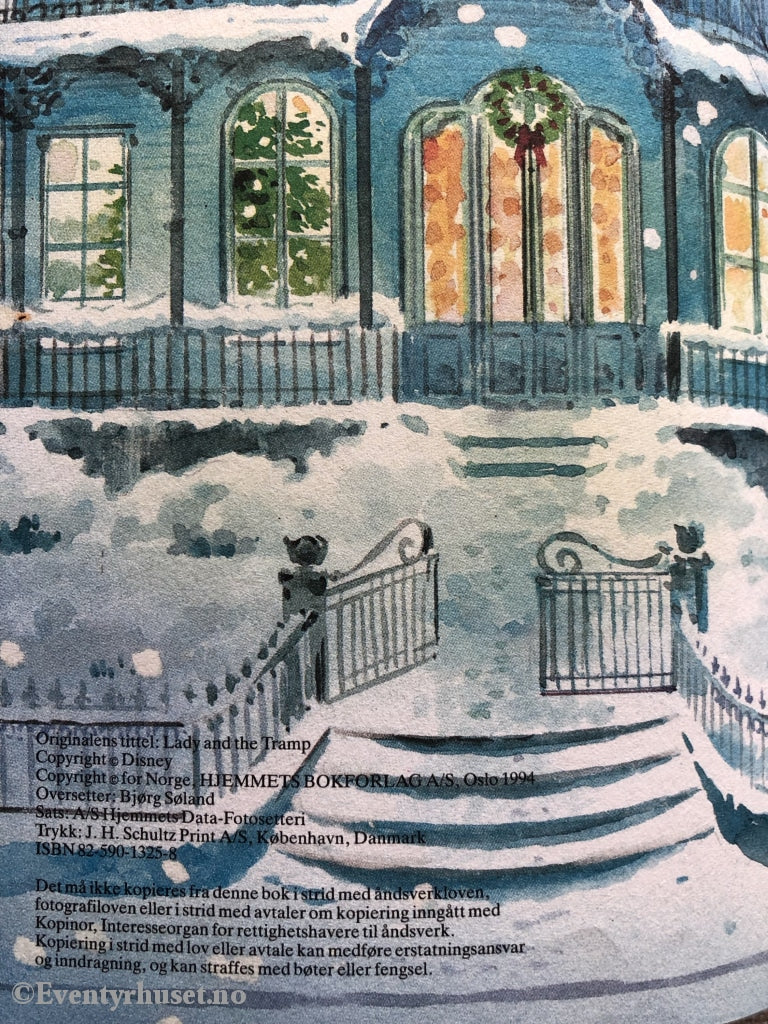 Donald Ducks Bokklubb. 1994. Lady Og Landstrykeren. Bokklubb