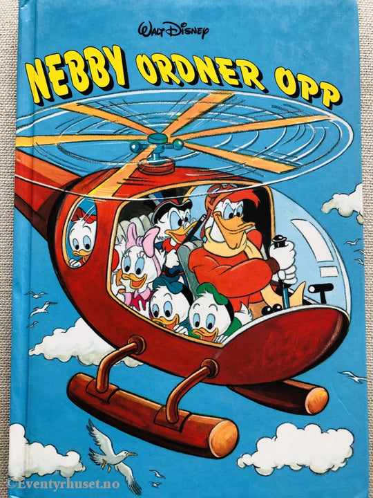 Donald Ducks Bokklubb. 1995. Nebby Ordner Opp. Bokklubb