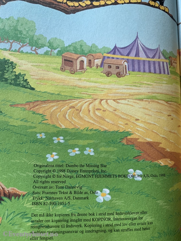 Donald Ducks Bokklubb. 1998. Dumbo På Vift. Bokklubb