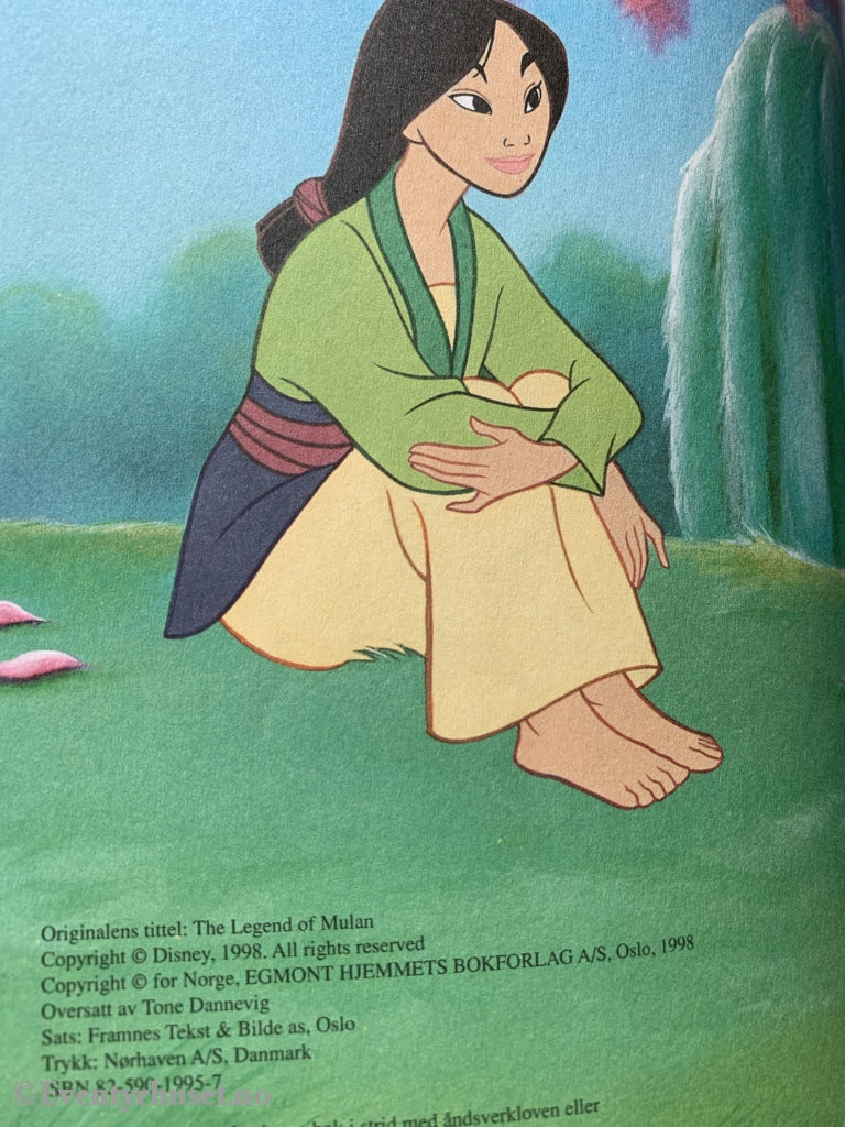 Donald Ducks Bokklubb. 1998. Mulan. Bokklubb