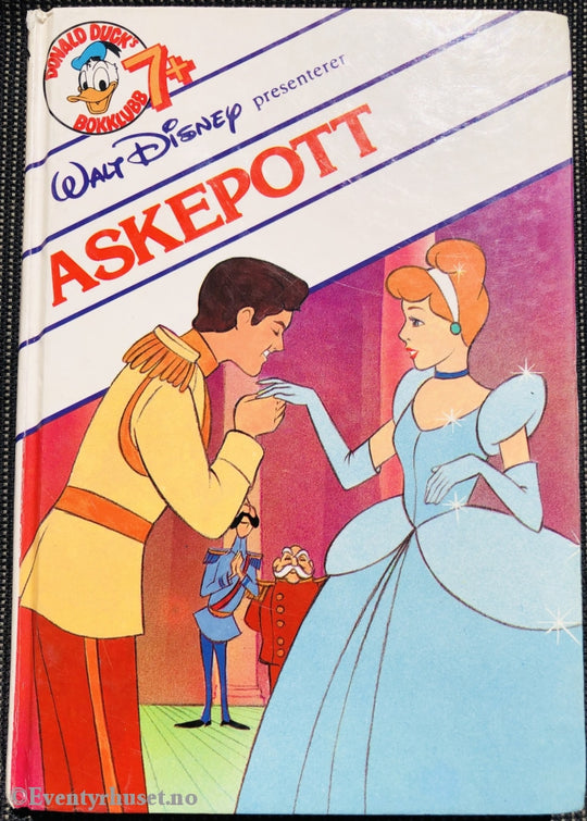 Donald Ducks Bokklubb 7+. 1984. Askepott. Fortelling