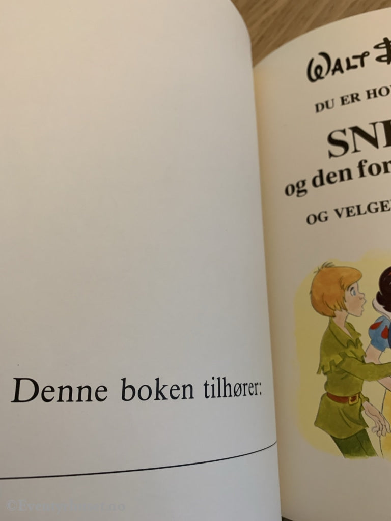 Donald Ducks Bokklubb 7+. Snehvit Og Den Forheksede Skogen. Du Er Hovedpersonen Velger Selv