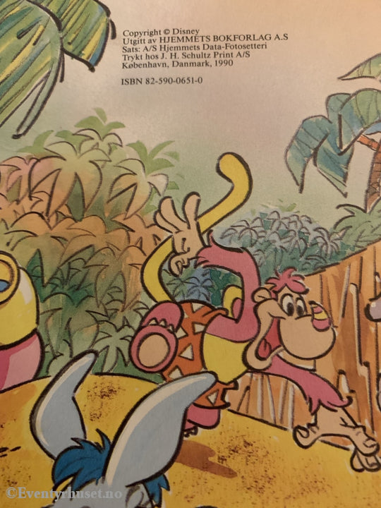 Donald Ducks Bokklubb. Drodlene - En Dag På Stranden. 1990. Walt Disney. Fortelling