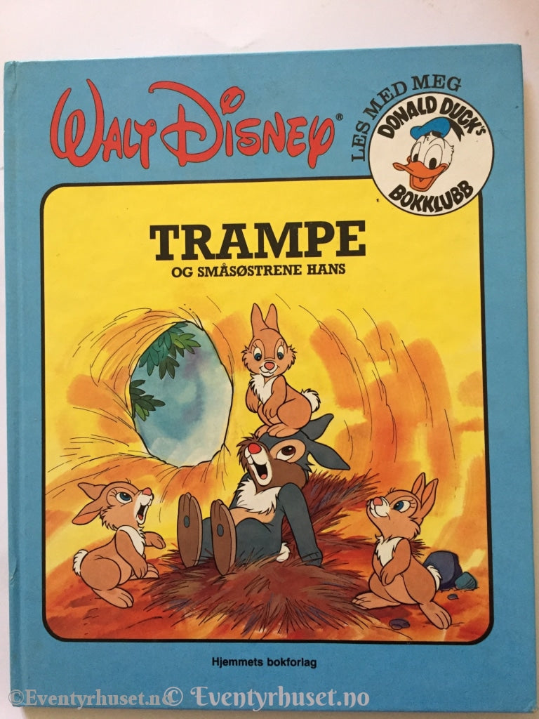 Donald Ducks Bokklubb. Trampe Og Småsøstrene. 1986. Walt Disney. Fortelling