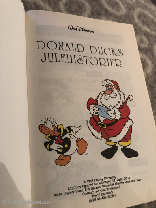 Donald Ducks Julehistorier. 2003. Fortelling
