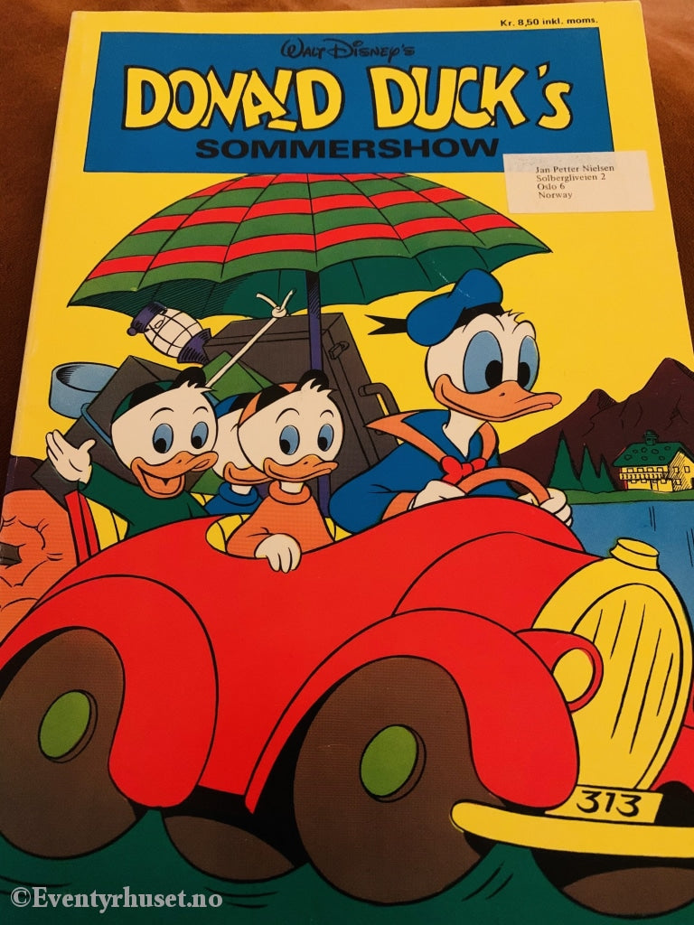 Donald Duck´s Sommershow. 1976. Tegneserieblad