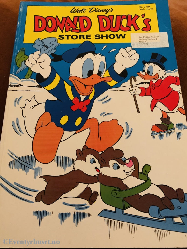 Donald Duck´s Store Show. 1975. Tegneserieblad