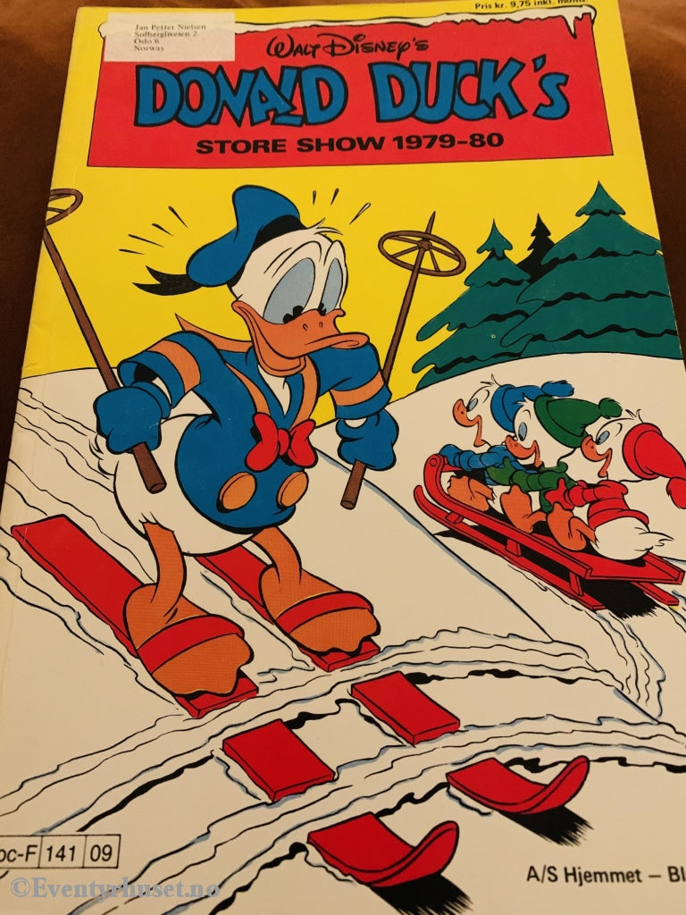 Donald Duck´s Store Show. 1979-1980. Tegneserieblad
