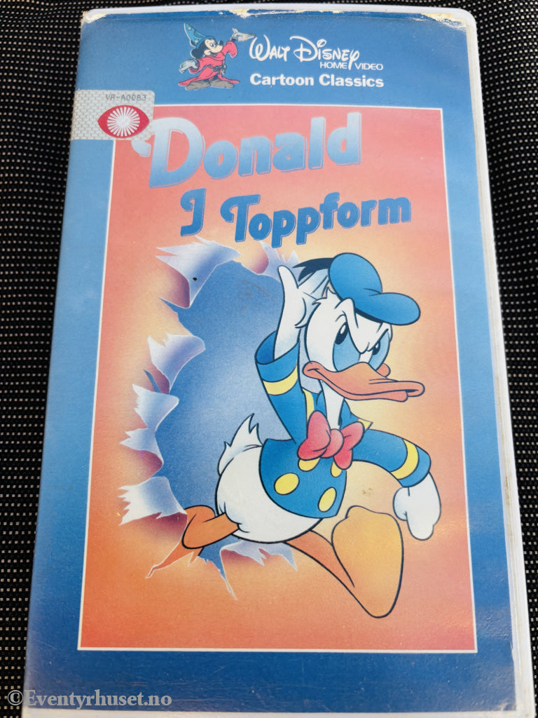 Donald i toppform (1980-tallet). VHS Big Box