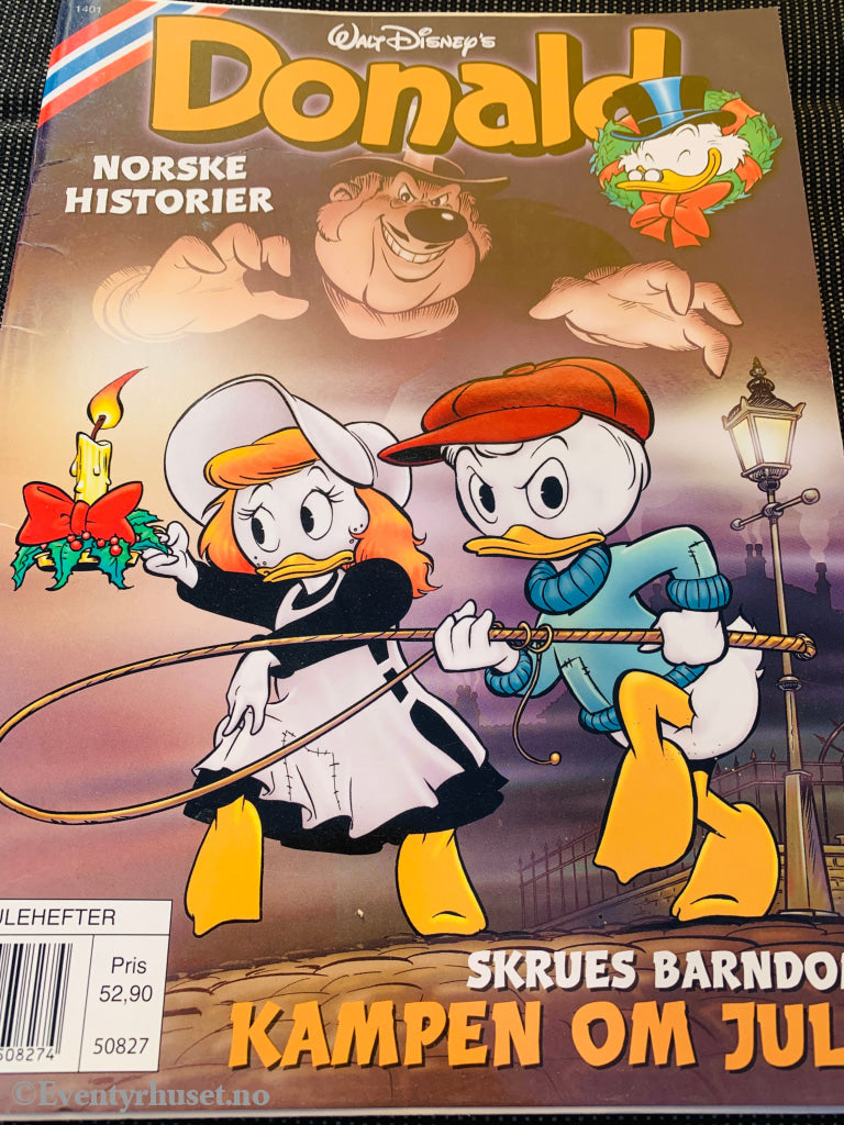 Donald Skrues barndom – Kampen om julen. Tegneseriealbum.