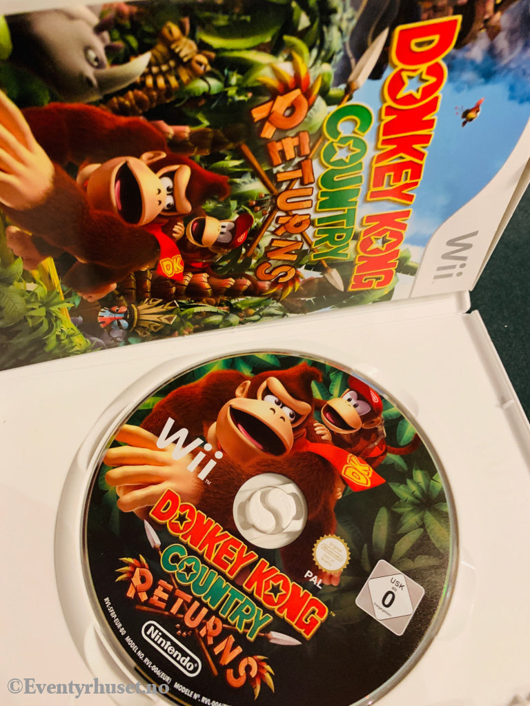 Donkey Kong Country Returns. Nintendo Wii.