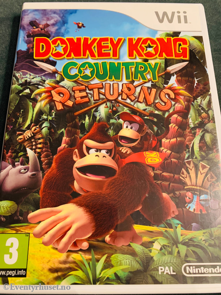 Donkey Kong Country Returns. Nintendo Wii.