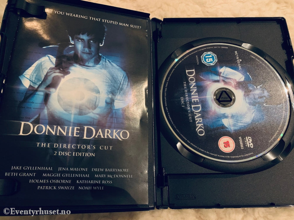 Donnie Darko. 2001. Dvd Slipcase Med 3D Forside.