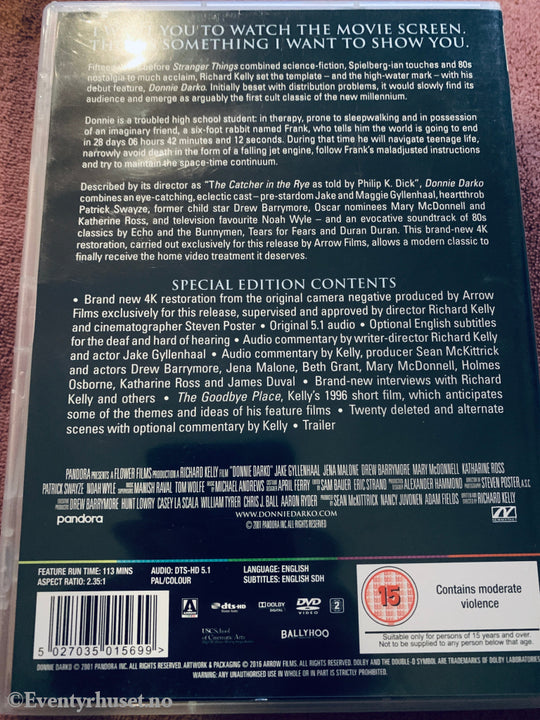Donnie Darko. DVD.