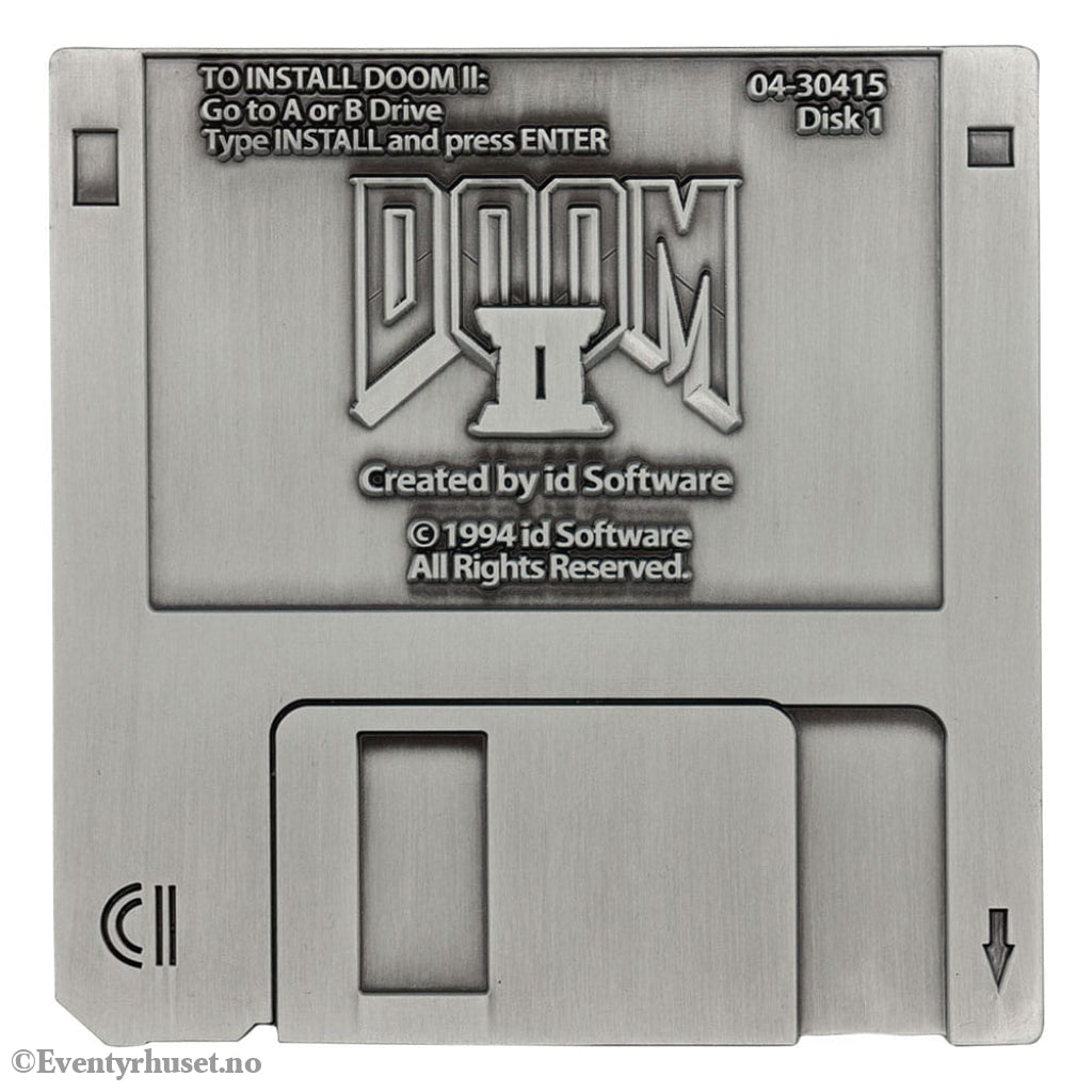Doom 2 Replica Arena Floppy Disk Limited Edition Collectibles