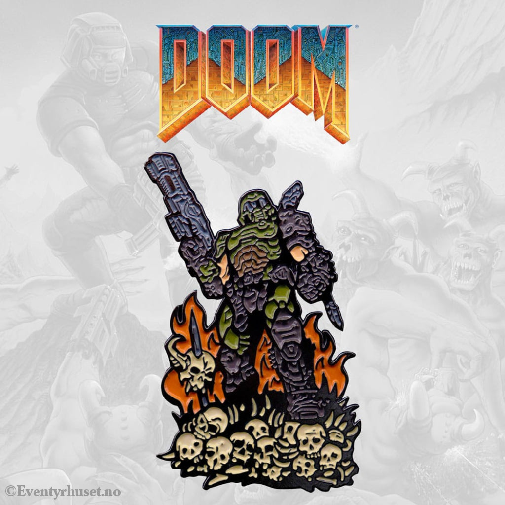 Doom Eternal Pin Badge Doom Guy Limited Edition Fashion & Accessories