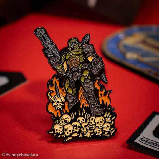 Doom Eternal Pin Badge Doom Guy Limited Edition Fashion & Accessories