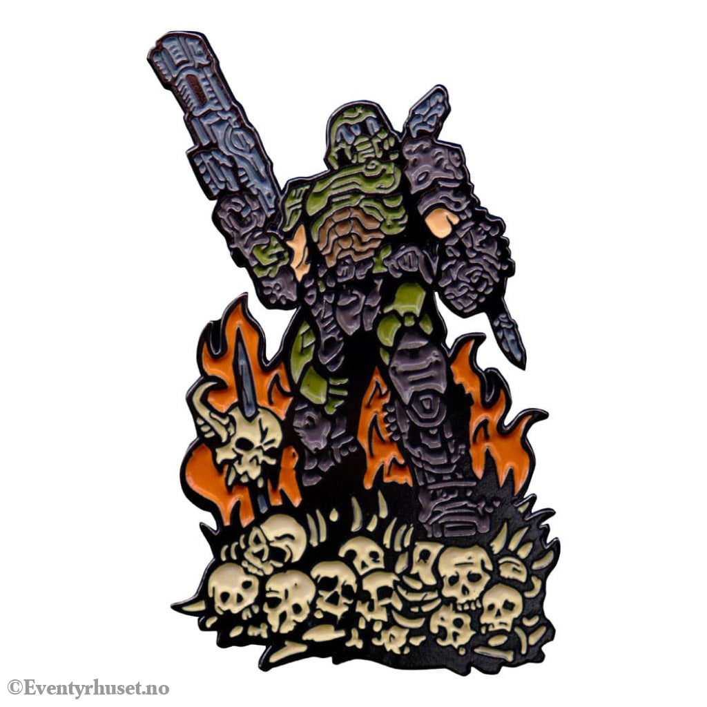 Doom Eternal Pin Badge Doom Guy Limited Edition Fashion & Accessories