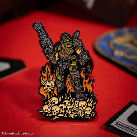 Doom Eternal Pin Badge Doom Guy Limited Edition Fashion & Accessories