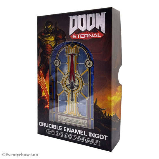 Doom Ingot Crucible Sword Stained Glass Limited Edition Collectibles