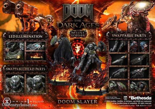 DOOM: The Dark Ages Ultimate Premium Masterline Series Statue 1/4 DOOM Slayer Deluxe Version 77 cm Collectibles