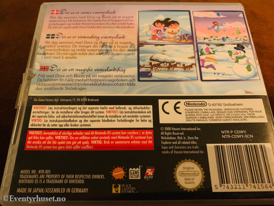 Dora Saves the Snow Princess . Nintendo DS.