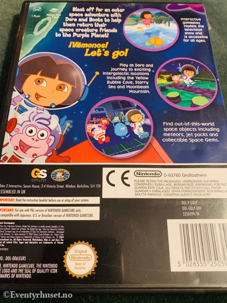 Dora The Explorer - Journey to the Purple Planet. Gamecube.