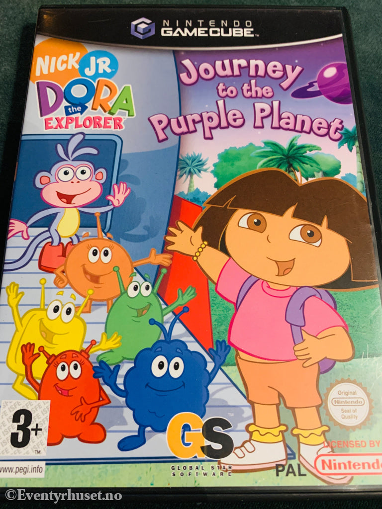 Dora The Explorer - Journey to the Purple Planet. Gamecube.