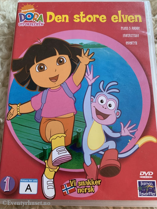 Dora Utforskeren - Den Store Elven. Dvd. Dvd