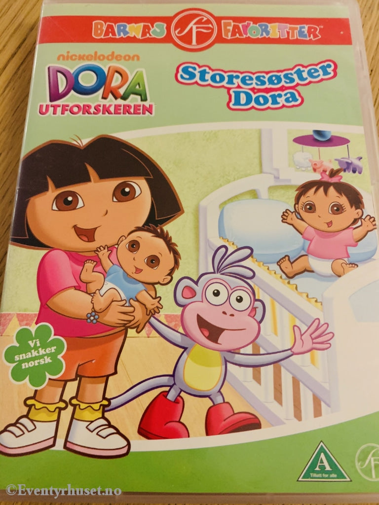 Dora Utforskeren - Storesøster Dora. 2002-2005. Dvd. Dvd