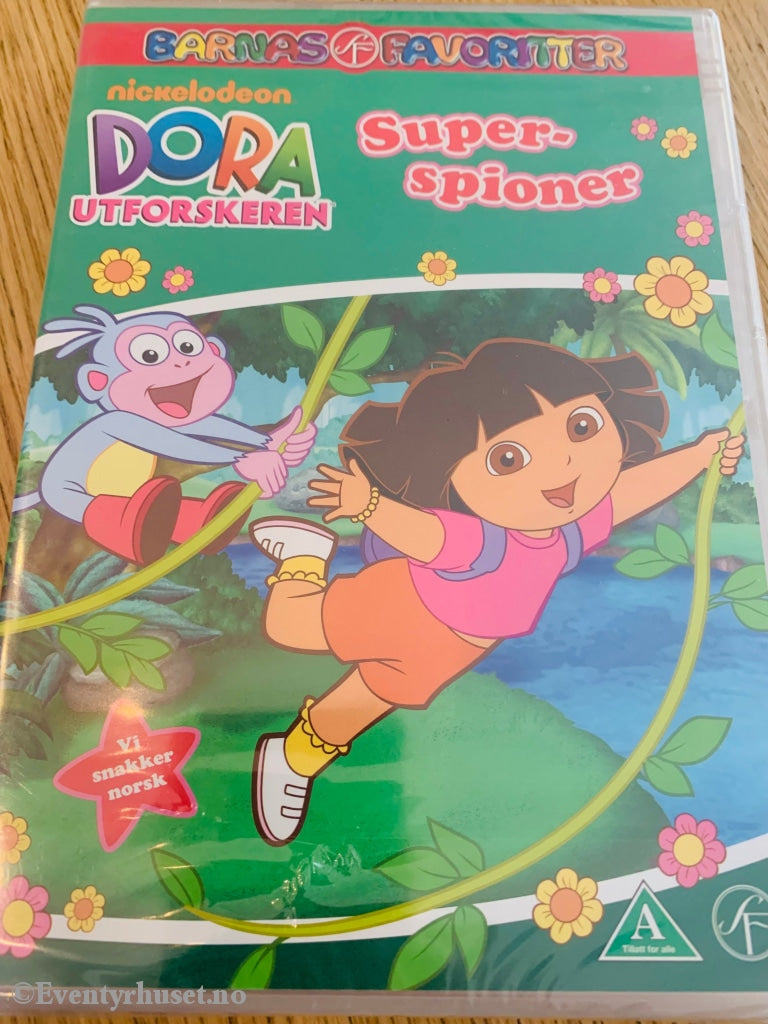 Dora Utforskeren - Superspioner. 2002-2005. Dvd. Ny I Plast! Dvd
