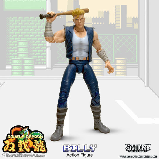 Double Dragon Deluxe Action Figure 1/12 Billy 18 cm. Mint In Sealed Box (MISB)! Actionfigur