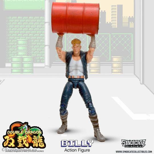 Double Dragon Deluxe Action Figure 1/12 Billy 18 cm. Mint In Sealed Box (MISB)! Actionfigur