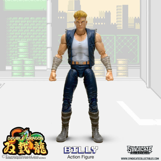Double Dragon Deluxe Action Figure 1/12 Billy 18 cm. Mint In Sealed Box (MISB)! Actionfigur