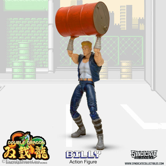 Double Dragon Deluxe Action Figure 1/12 Billy 18 cm. Mint In Sealed Box (MISB)! Actionfigur