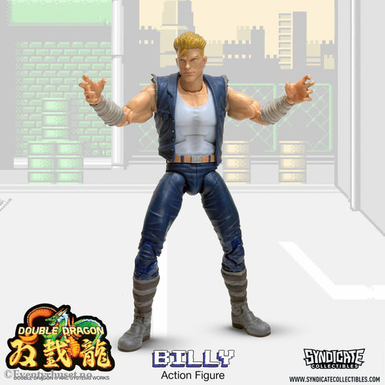 Double Dragon Deluxe Action Figure 1/12 Billy 18 cm. Mint In Sealed Box (MISB)! Actionfigur