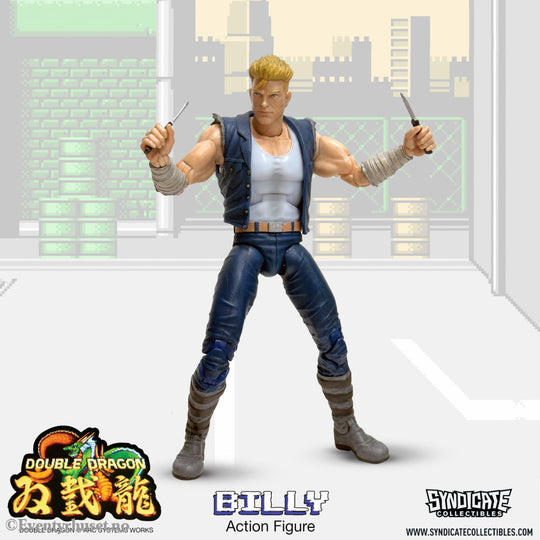 Double Dragon Deluxe Action Figure 1/12 Billy 18 cm. Mint In Sealed Box (MISB)! Actionfigur