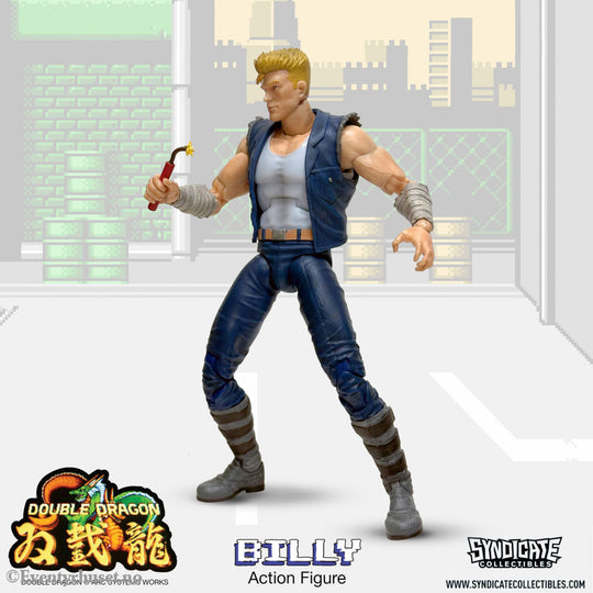 Double Dragon Deluxe Action Figure 1/12 Billy 18 cm. Mint In Sealed Box (MISB)! Actionfigur