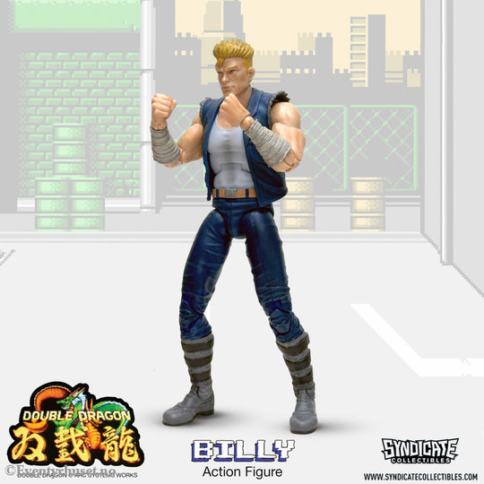 Double Dragon Deluxe Action Figure 1/12 Billy 18 cm. Mint In Sealed Box (MISB)! Actionfigur