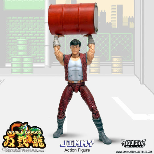 Double Dragon Deluxe Action Figure 1/12 Jimmy 18 cm. Mint In Sealed Box (MISB)! Actionfigur